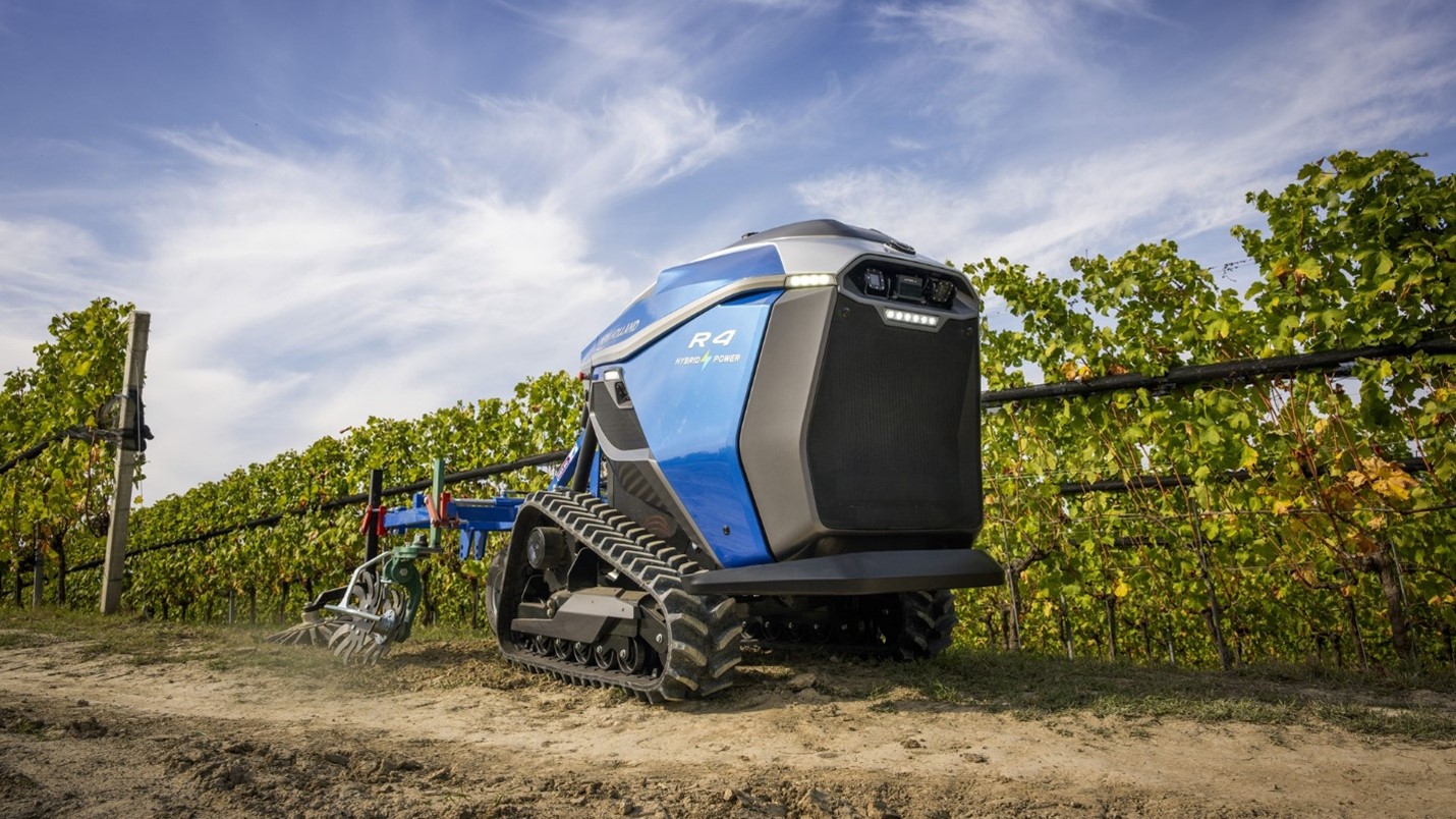 New Holland Goes Electric with Robotic Vehicles for Specialty Farming ...